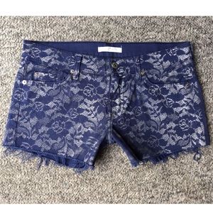 7FAM 7 For All Mankind Cutoff Short Printed